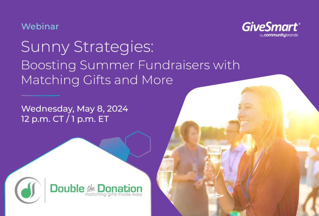 Sunny Strategies: Boosting Summer Fundraisers with Matching Gifts and More